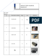 Surat Masuk Barang - PP To BI - TGL 12 Juli 2023