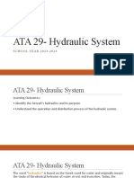 ATA 29-Hydraulic System: SCHOOL YEAR 2023-2024