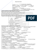 (THI VAO 10 CHUYEN) PRACTICE TEST 2 No Key