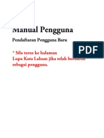 Manual Permohonan Jawatan Kosong 2019