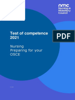 Preparing For Your Osce All Nursing Fields 2021