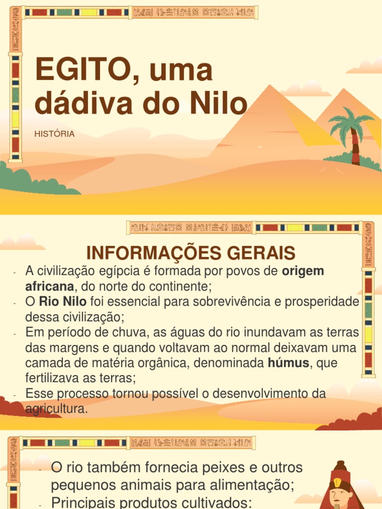 Egito Antigo - 6° Ano | PDF
