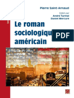 Le Roman Sociologique Américain: Pierre Saint-Arnaud