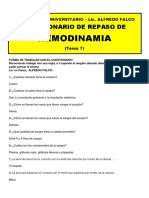 2021 Catolica, Cuestionario de Repaso de Tema 7 - Hemodinamia