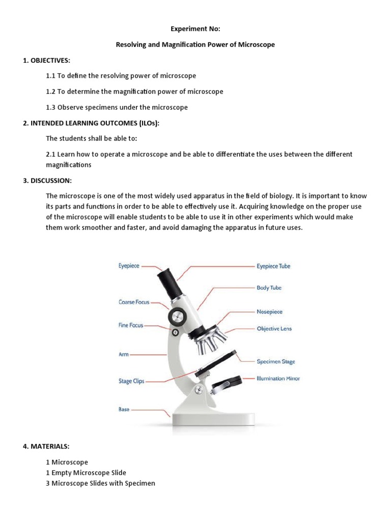 Modern Bio Sample Exp PDF