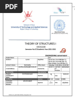 Theory of Structures I