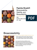 Bioavailabilitas Peptida Bioaktif
