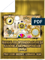 Manual Do Operador Da Mesa Radiônica Da Prosperidade Divina OFICIAL- NOVA