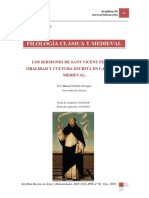 Los Sermones de Sant Vicent Ferrer Orali