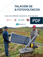 MANUAL de Instalación de Paneles SOLARES