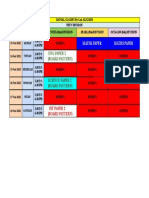 NEEv Division Class Schedule - BCPL Aligarh - 13 FEB TO 18 JAN