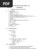 STD 4 Assignment