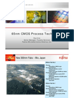 65nm CMOS Process Technology: Paul Kim Senior Manager, Foundry Services Fujitsu Microelectronics America, Inc