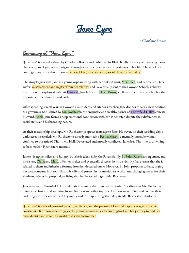Jane Eyre | PDF