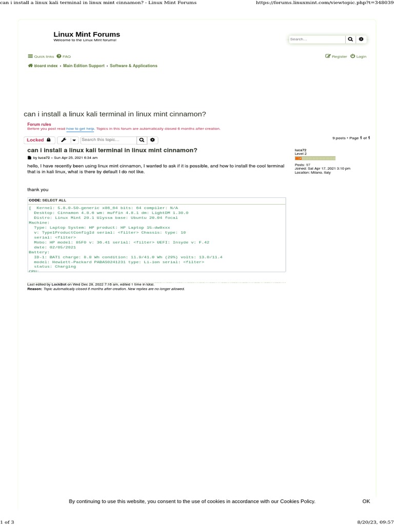 can-i-install-a-linux-kali-terminal-in-linux-mint-cinnamon-linux-mint