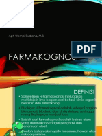 Farmakognosi Sejarah