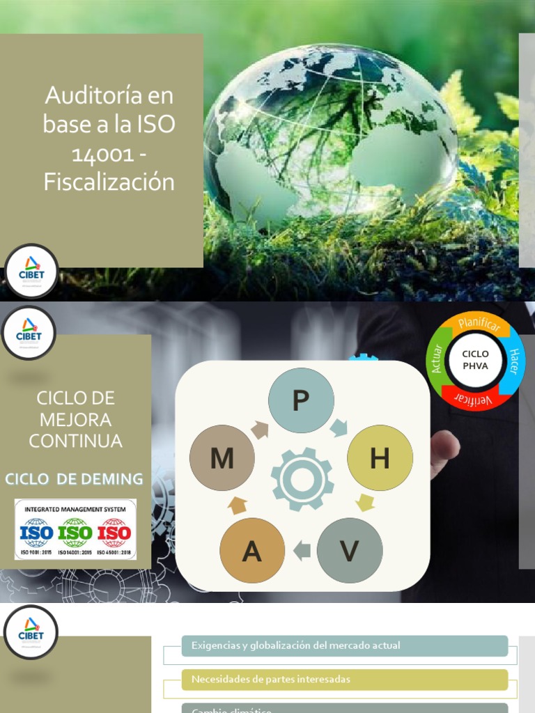Auditoría en Base a La ISO 14001 | PDF | Planificación | Auditoría
