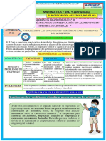 Experiencia de Aprendizaje #05 - Actividad #02 - 1ero y 2do - Matematica - 00001