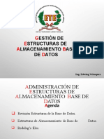 Gestion de Estructuras de Almacenamiento