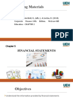 Chapter 5 - Financial Statement