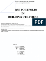 Building Technology 1 - 2 Storey Resdiential Water Distribution, Sanitary Drainage, Storm Drainage Layout Complete With Isometric