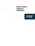 Neha Sardana - 22PGP321 - SECTION-C