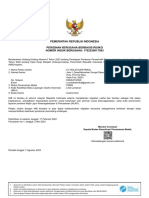 Pemerintah Republik Indonesia Perizinan Berusaha Berbasis Risiko NOMOR INDUK BERUSAHA: 1702220017583
