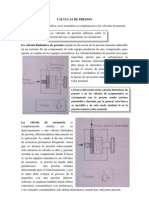 Válvulas de Presion