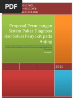 Download Proposal Perancangan Sistem Pakar Diagnosa Dan Solusi Penyakit Pada Anjing by anon_777836258 SN66616931 doc pdf