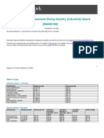 Professional Diving Industry Industrial Award Ma000108 Pay Guide