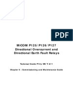 Micom P125/P126/P127 Directional Overcurrent and Directional Earth Fault Relays