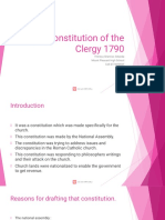 Civil Constitution of The Clergy