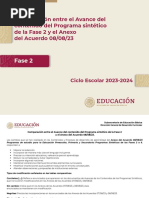 Programa Sintético Fase 2 Preescolar | PDF | Educación de la primera ...