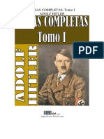 Obras Completas. Adolfo Hitler. Tomo I - 156 pag