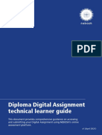 Diploma Digital Assignment Technical Learner Guide v1