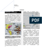 FORMAÇÃO HISTÓRICA DO TERRITÓRIO BRASILEIRO