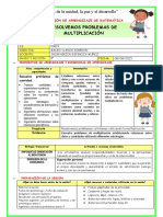 Sesion Resolvemos Problemas de Multiplicación