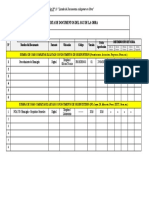 Taller #10 Listado de Documentos de Obra