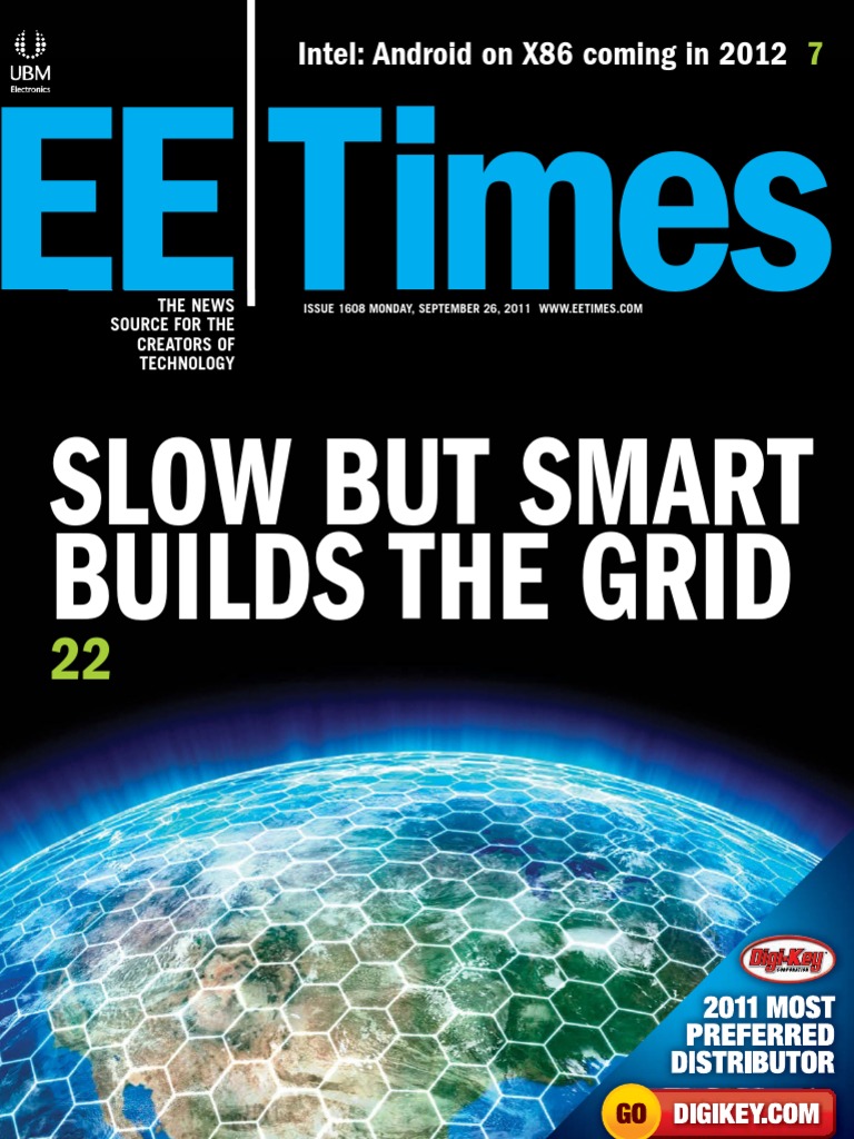 EE Times: Slow But Smart Builds The Grid | PDF | Electrical Grid | Intel