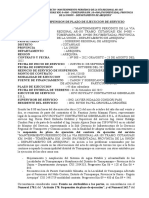 Acta de Suspension de Ejecucion de Servicio