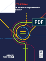 The Paths To Equal Twin Indices On Womens Empowerment and Gender Equality en