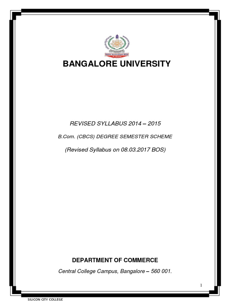 BCOM | PDF