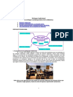 Enfoque Tradicional Vs Enfoque Contemporáneo de La Didáctica