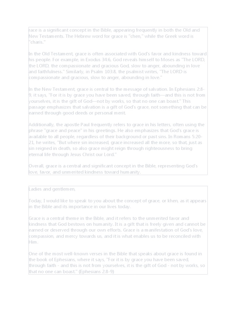 The concept of race in the bible pdf