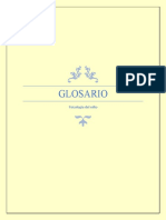 Glosario Psic Del Niño