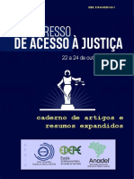 Caderno Resumos - II Congresso Acesso A Justica - 2020