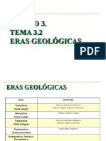 III 2 2 Las Eras Geologicas