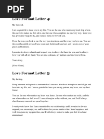 Love Letter For Client