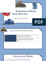 4.3 Extraction  of Metals