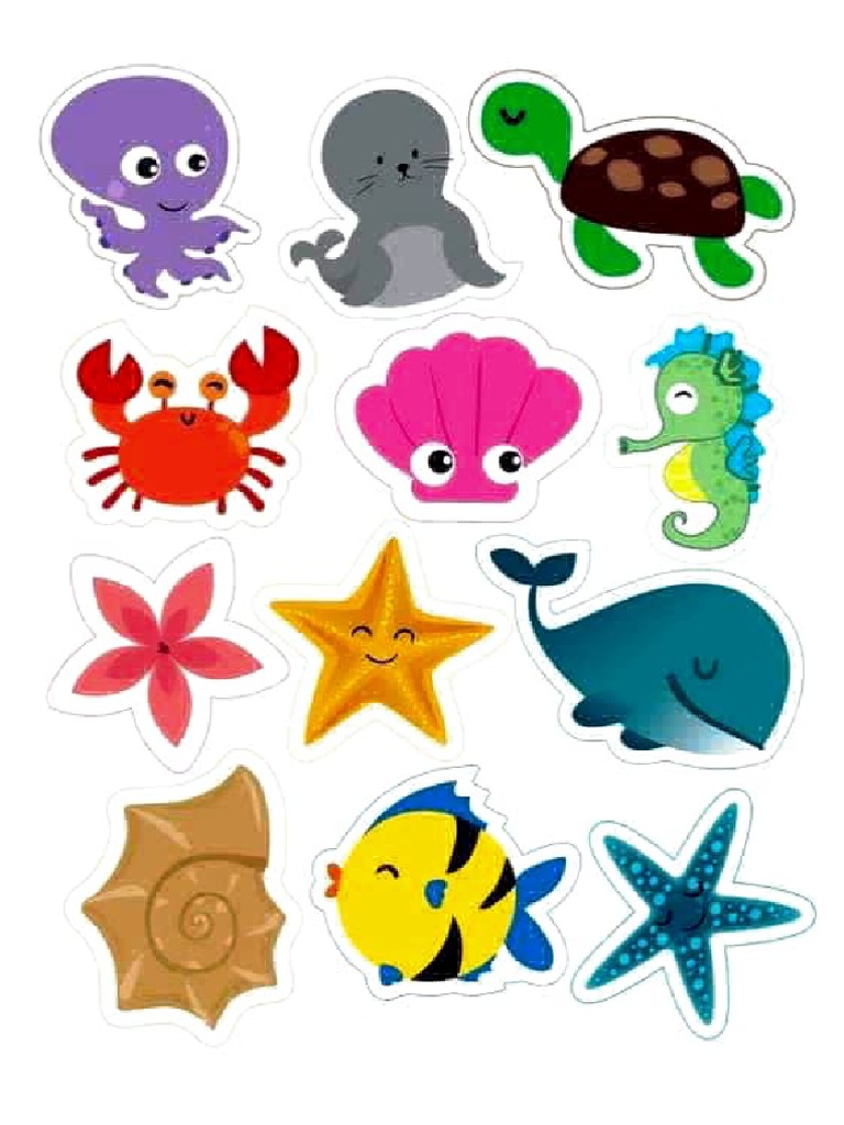 Animalitos para Recortar 2 | PDF